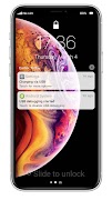 iOS 15 Lock Screen and Notification iPhone 12 Pro syot layar 3