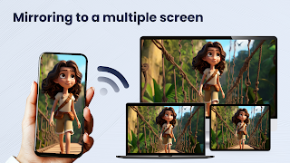 برنامه‌نما Screen Mirroring عکس از صفحه