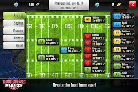 برنامه‌نما Touchdown Manager عکس از صفحه
