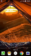 In Tent Live Wallpaper screenshot 1