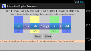 برنامه‌نما Interactive Physics عکس از صفحه