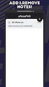eNotePAD captura de pantalla 4