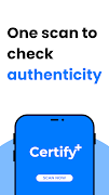 Certify+ : Verify Yellow Label الملصق