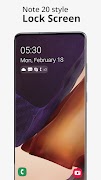 Lock Screen Note 20 Style Cartaz