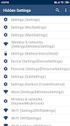 Hidden Settings - Access Hidde ảnh chụp màn hình 2