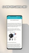 A9 Mini WiFi Camera Hint syot layar 6