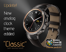 Bubble Cloud Watch face pack screenshot 2