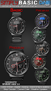 Simply Basic HD Watch Face स्क्रीनशॉट 1