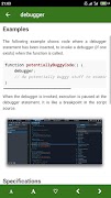 JavaScript Reference স্ক্রিনশট 5