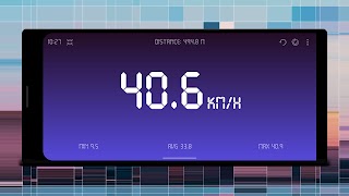 GPSスピードメーター、距離計 スクリーンショット 1