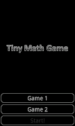 برنامه‌نما Tiny Math Game عکس از صفحه
