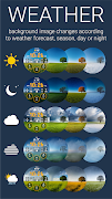 Weather Watch Face by HuskyDEV ภาพหน้าจอ 1