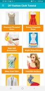 پوستر DIY Fashion Clothes Tutorials
