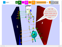 AC Generator 3D Virtual Lab скриншот 2