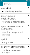 Lithuanian - English screenshot 3
