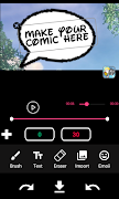 Easy video editor add comic screenshot 1