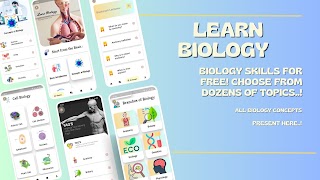 Learn Biology poster