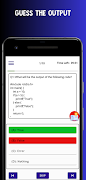 C Programming Quiz Screenshot 1