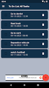 To-Do List captura de pantalla 1