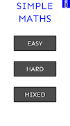 Simple Maths plakat