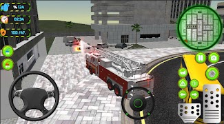 Firefighter Simulator City imagem de tela 2
