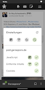 FOSS Browser اسکرین شاٹ 2