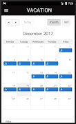 برنامه‌نما Simply Hours عکس از صفحه