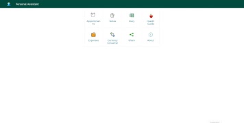 개인 비서 스크린샷 2