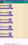 Multiple Countdown Timer 截圖 4