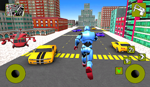 Mech Robot Transforming Game تصوير الشاشة 4