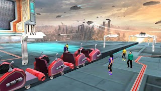 Roller Coaster Simulator Space ảnh chụp màn hình 5