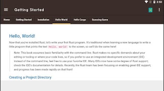 Rust Programming Language ภาพหน้าจอ 6
