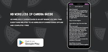 HD Wireless ip Camera Guide screenshot 1