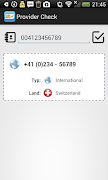 Provider Check syot layar 2