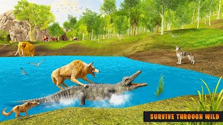 Ultimate Wild Wolf Simulator syot layar 3