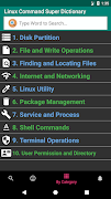 Linux Command Super Dictionary 스크린샷 4
