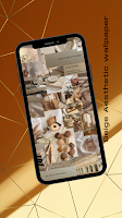 Beige Aesthetic wallpaper HD screenshot 3