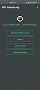 برنامه‌نما EMF detector - EMF Radiation F عکس از صفحه