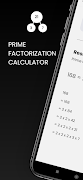 Prime Factorization Calculator poster