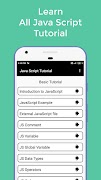 Learn All Js Tutorial ảnh chụp màn hình 2