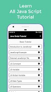 Learn All Js Tutorial imagem de tela 2