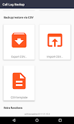 Call Logs Backup & Restore पोस्टर