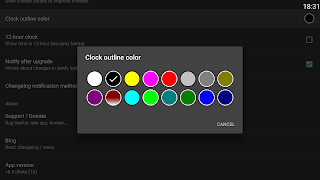 برنامه‌نما OnScreenClock عکس از صفحه