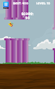 Jumpy Bird - Jump Through Pipe اسکرین شاٹ 4