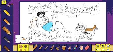 تلوين علاء الدين تصوير الشاشة 6