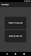 Front and Back Flashlight Cartaz
