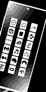 Vertical White - Icon Pack screenshot 1