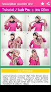 Tutorial Hijab Modern captura de pantalla 5