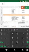 Keyboard for Excel اسکرین شاٹ 3