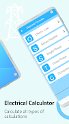 Electrical Calculations app اسکرین شاٹ 2